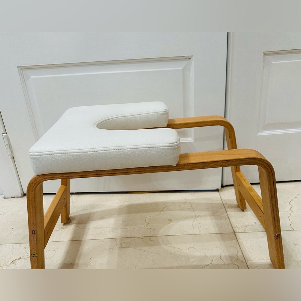 White Wooden Home Stool